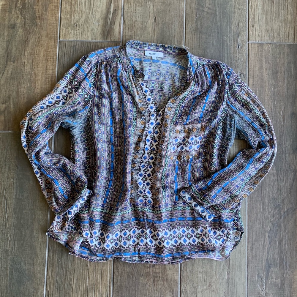 William Rast Boho Top
